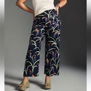 Anthropologie Maeve Colette linen blend pants size 32 nwt